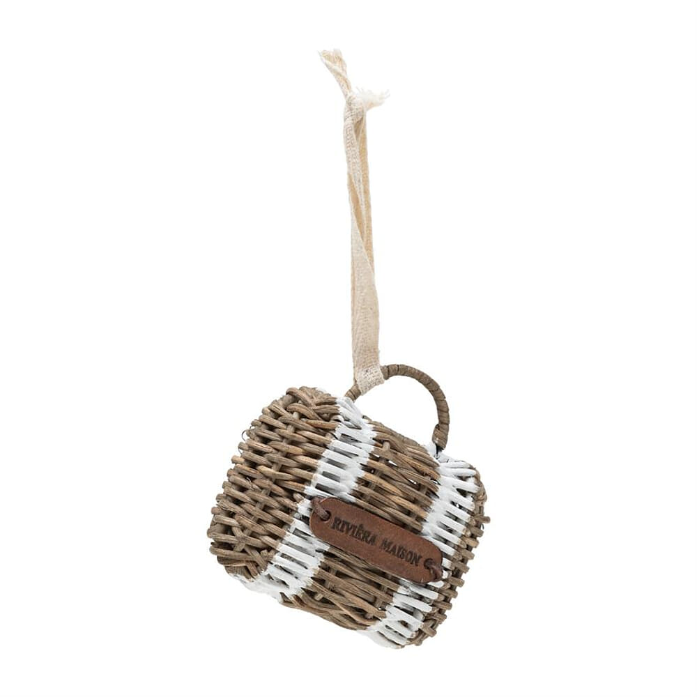 Rivi&egrave;ra Maison - Rustic Rattan Suitcase Ornament