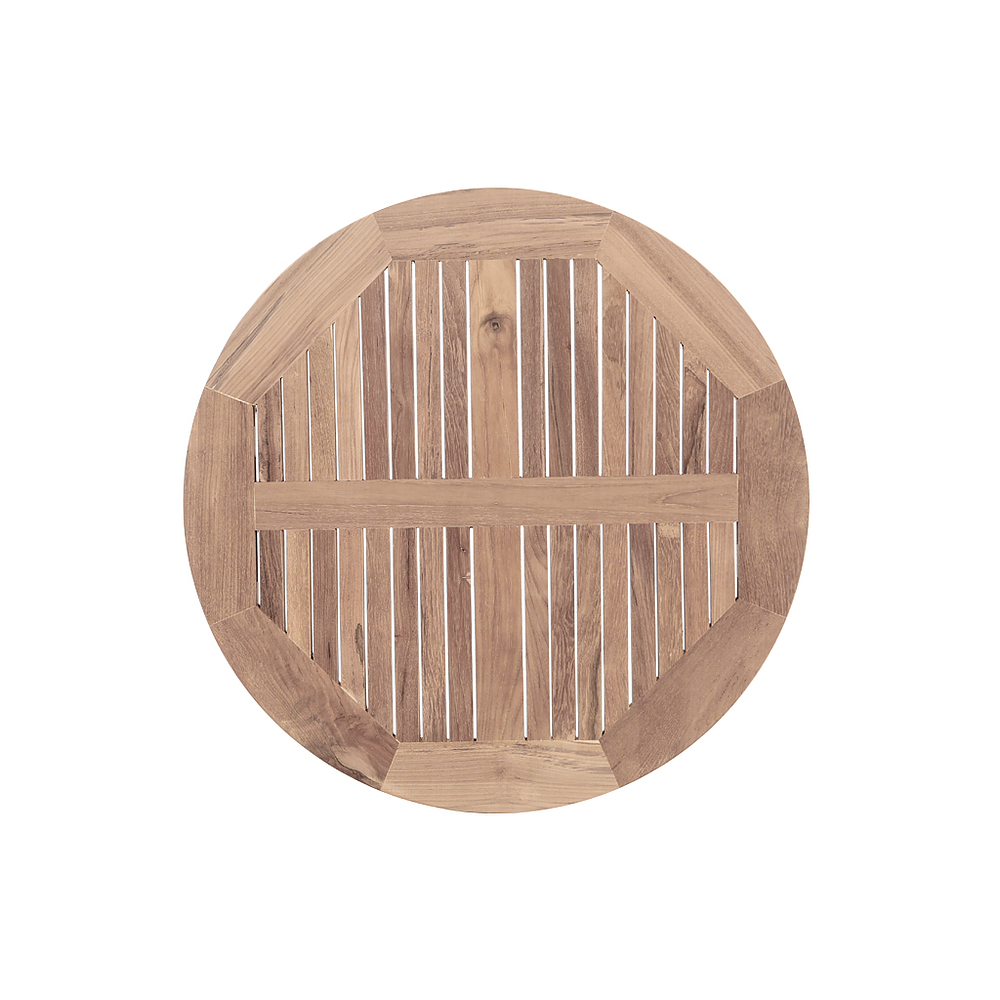 Tischblatt Teak ø50cm