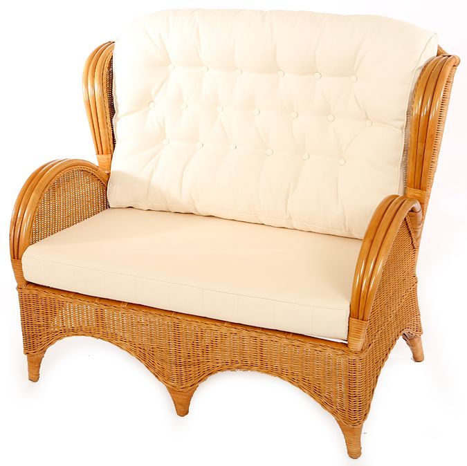 Rieten bank Florida - honing kleur