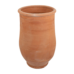 Grote bloem- planten pot / vaas van aardewerk / terracotta - 75 cm hoog