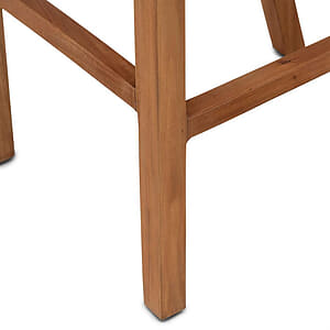 Rustic Rattan Bar Stool