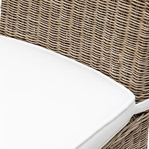 Rustic Rattan Bar Stool