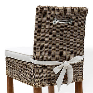 Rustic Rattan Bar Stool