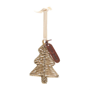Rivi&egrave;ra Maison - Rustic Rattan Christmas Tree Ornament