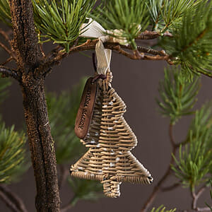 Rivi&egrave;ra Maison - Rustic Rattan Christmas Tree Ornament