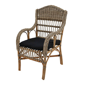 Rotan knopstoel