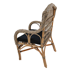 Rotan knopstoel