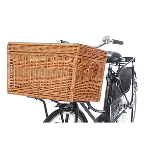 Fahrradkorb mit Deckel