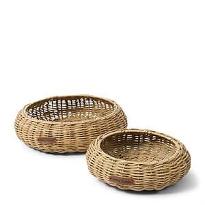 Rustic Rattan Aurea Tray M