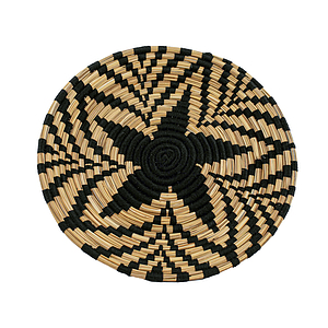 Ronde schaal of wand decoratie ster - ø 45 cm