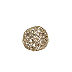 Rotan bal grijs