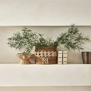 Rustic Rattan Benoa Bowl