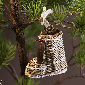Rivi&egrave;ra Maison - Rustic Rattan Ski Boot Ornament