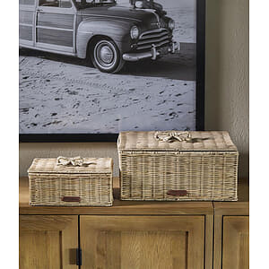 Rivi&egrave;ra Maison - Rustic Rattan Bow Storage Box L