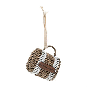 Rivi&egrave;ra Maison - Rustic Rattan Suitcase Ornament