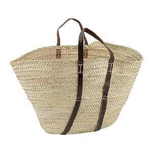 Tas Ibiza met leer