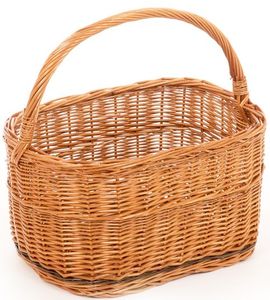 Rieten boodschappenmand 1048