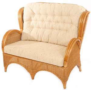 Rieten bank Florida - honing kleur