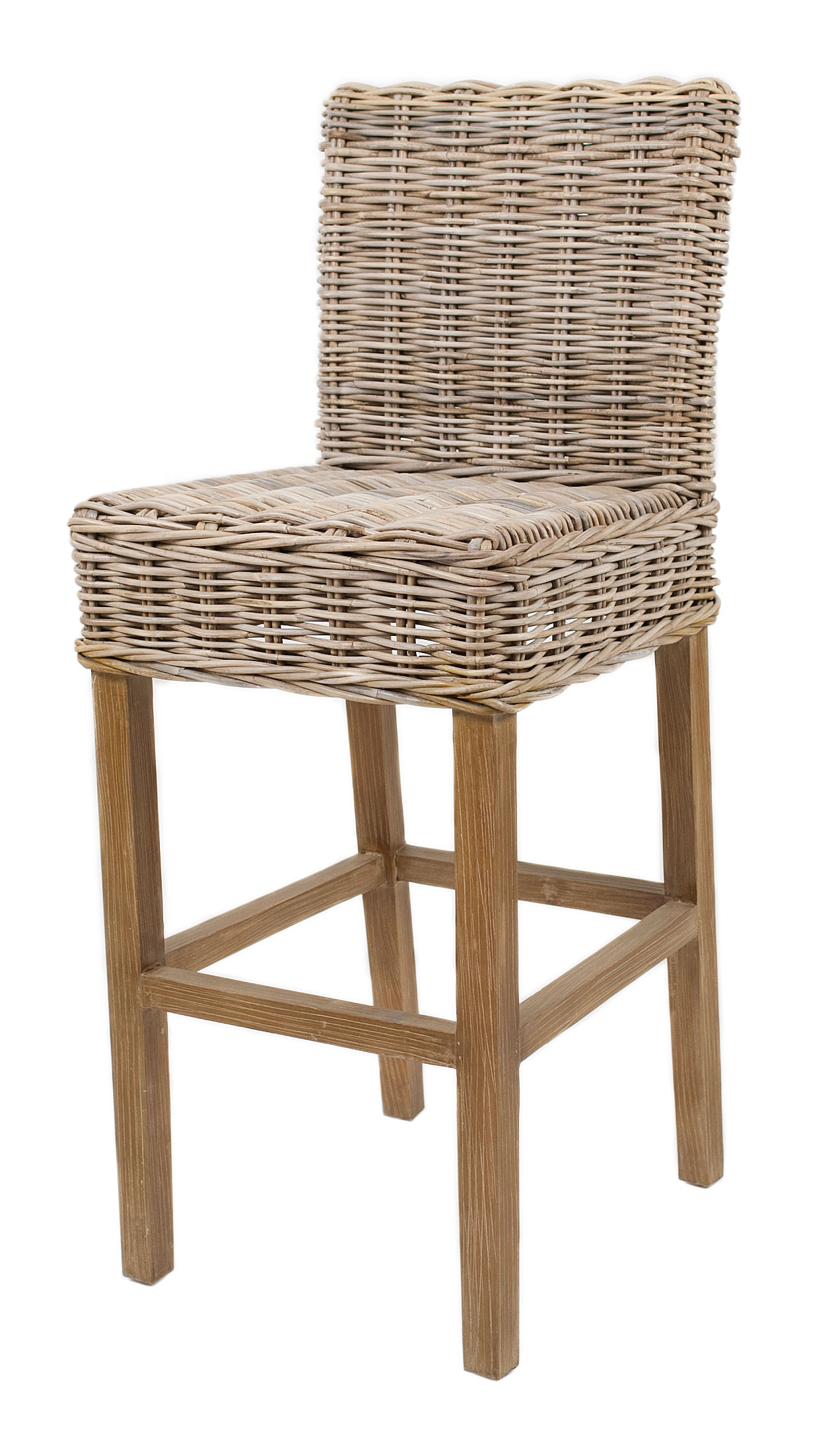 Rattan Barhocker