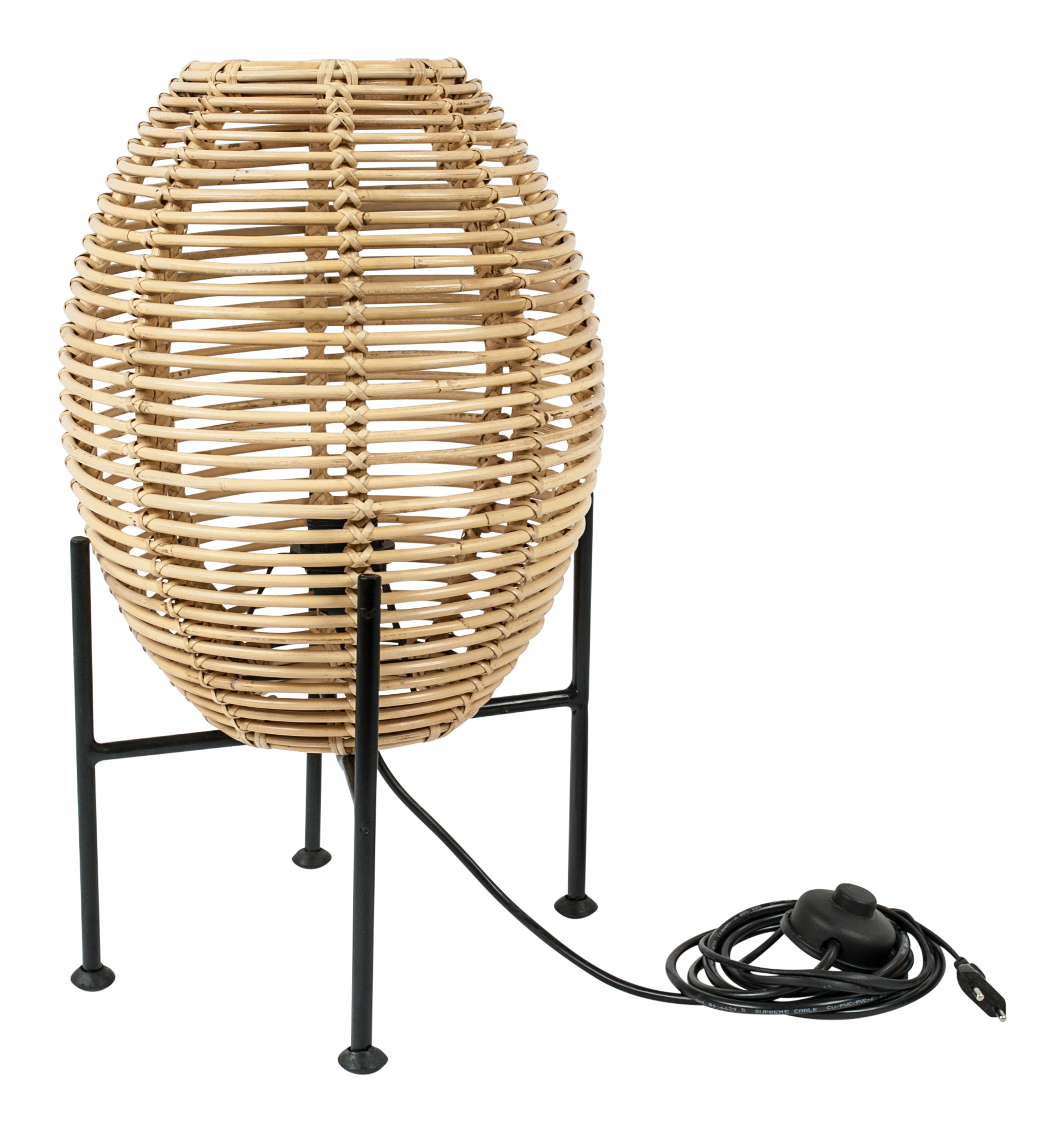 Rotan tafellamp Small