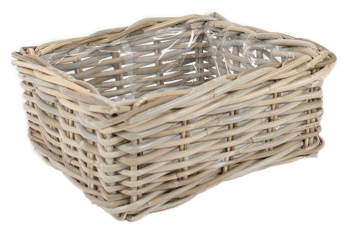 Rattan Korb quadratisch 30x30x15 cm