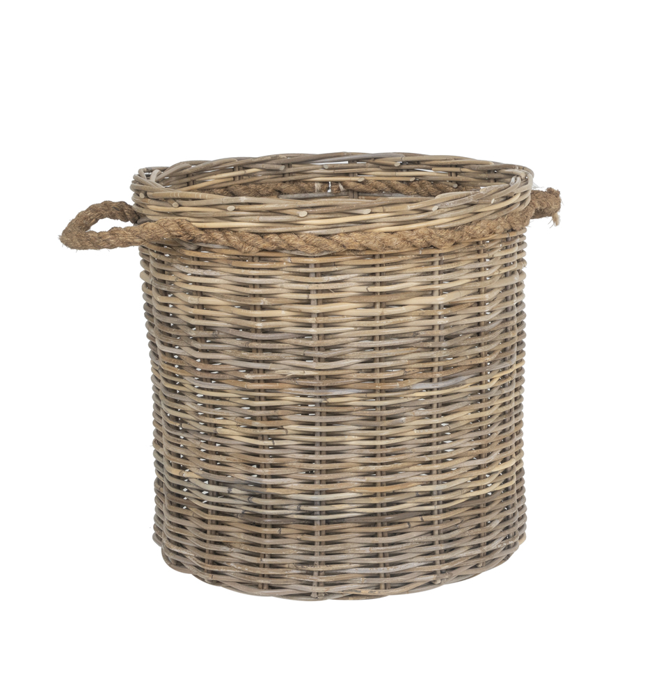 Rotan mand met touw