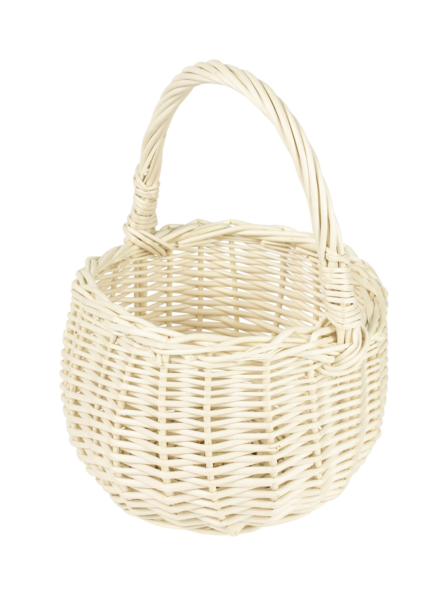 Panier pour enfants en osier rond