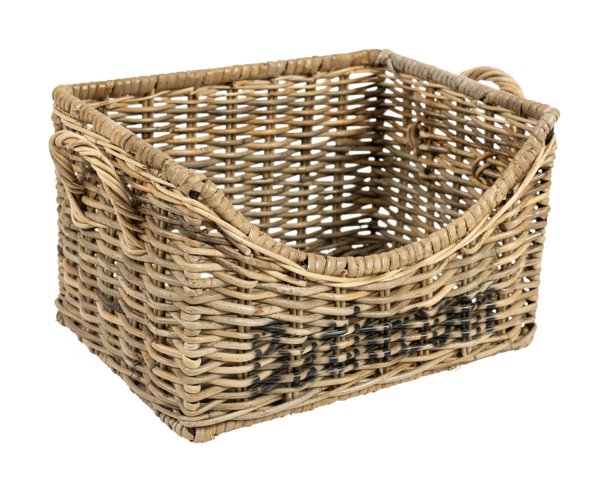 Rattan Badezimmerkorb 