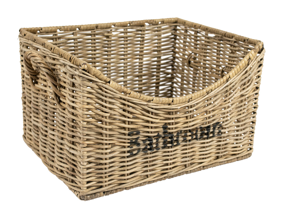 Rattan Badezimmerkorb 