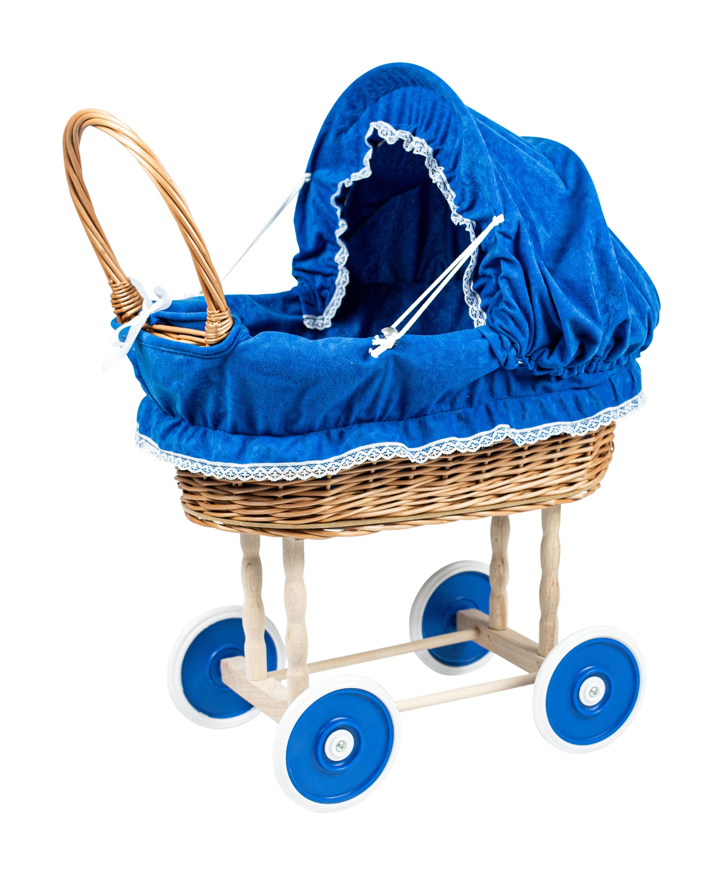 Puppenwagen blau