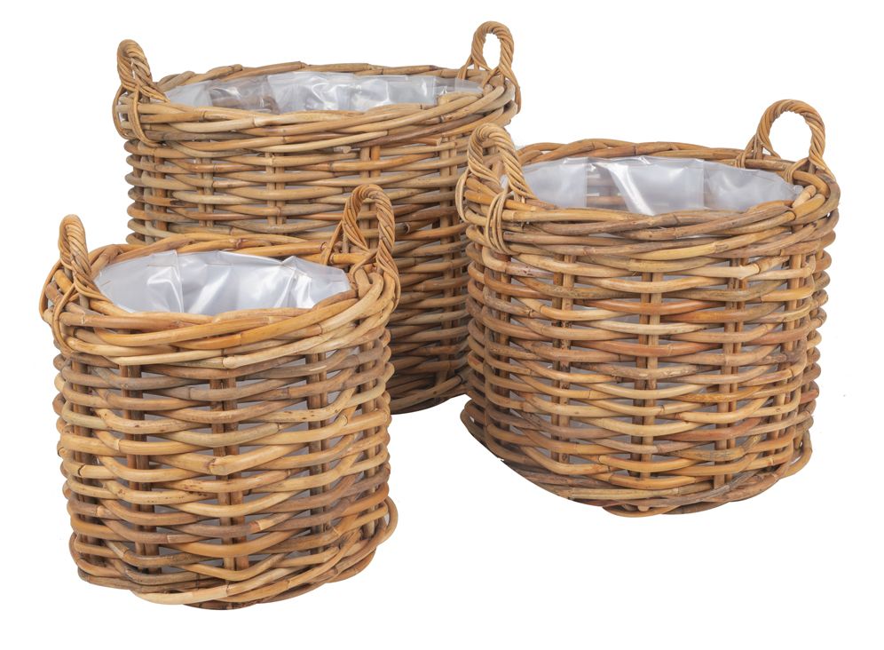 Pflanzkorb Rattan Pflanzkübel