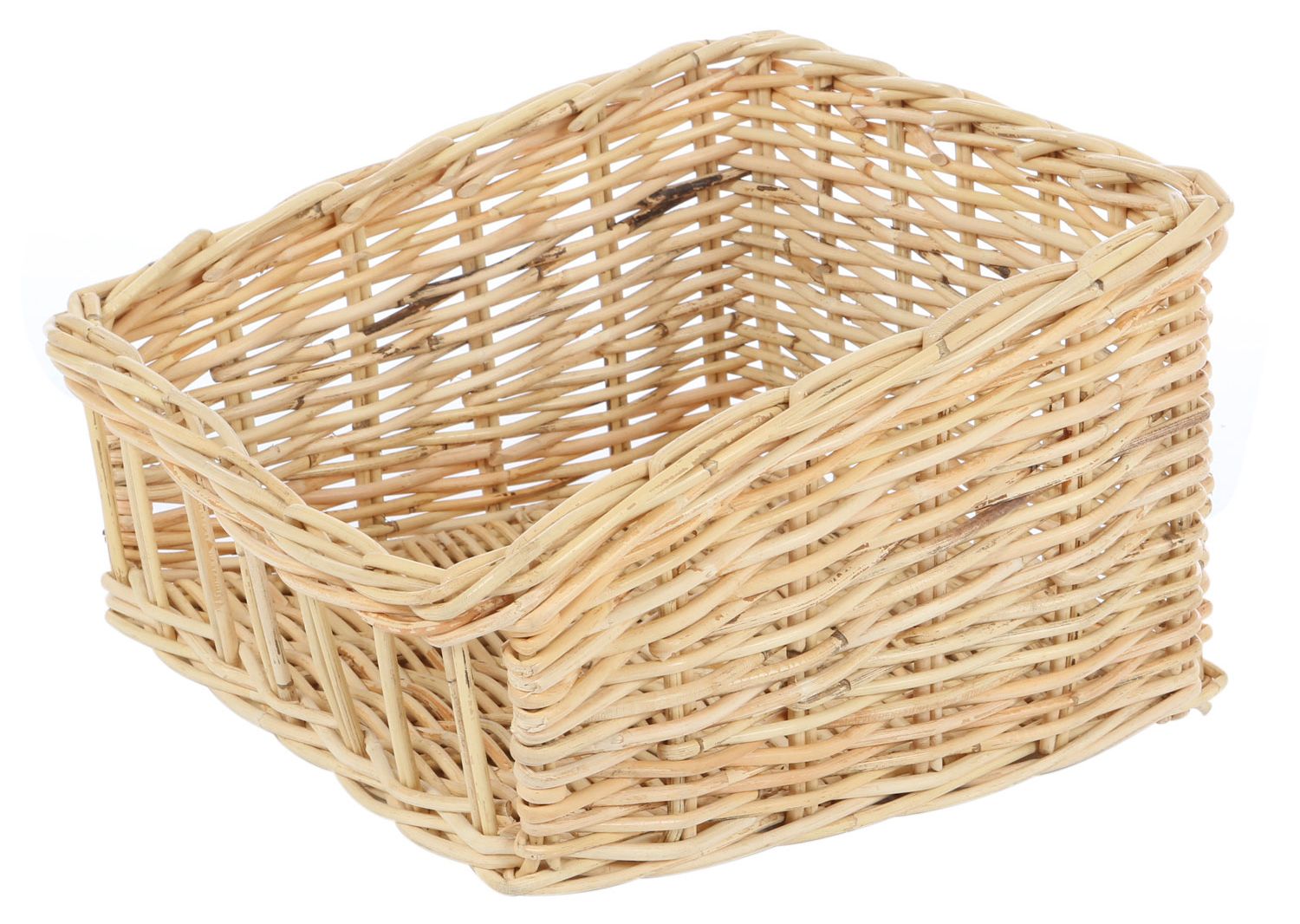 Rattan Baguette Korb Hell           28x40x16/25 cm