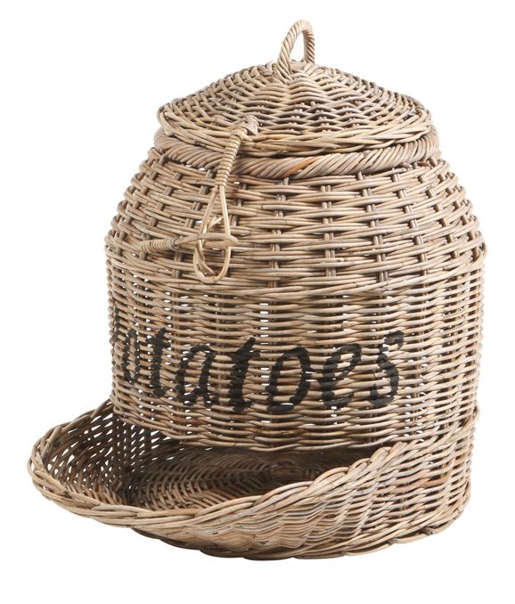 Rattan Kartoffelkorb