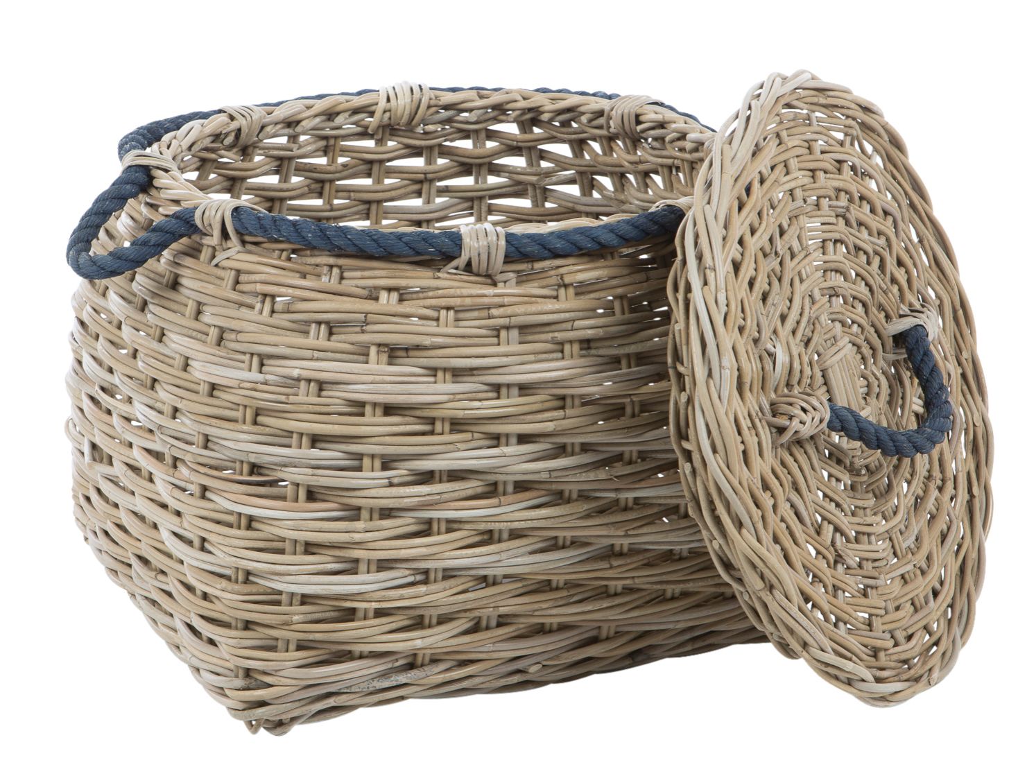 Runde Wäschekorb | Aangeenbrug Mandenmakerij en Rotanmeubelfabriek