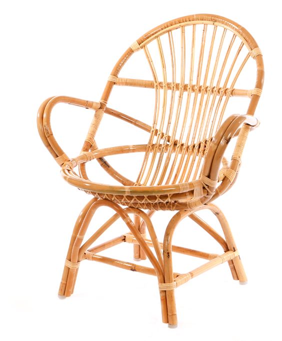 Retro Rattan Sessel