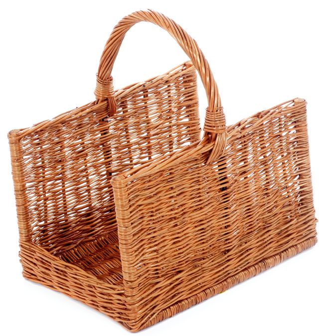 Panier à bois en osier 1606