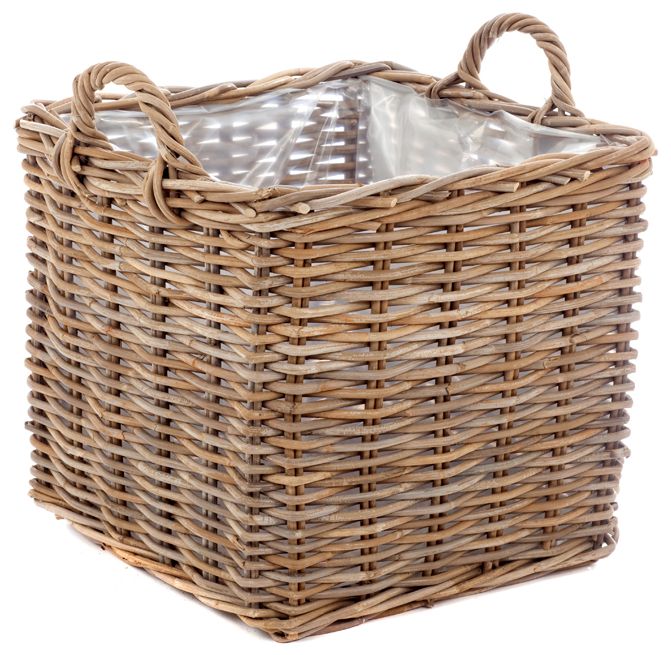 Rattan Kaminholzkorb 50533