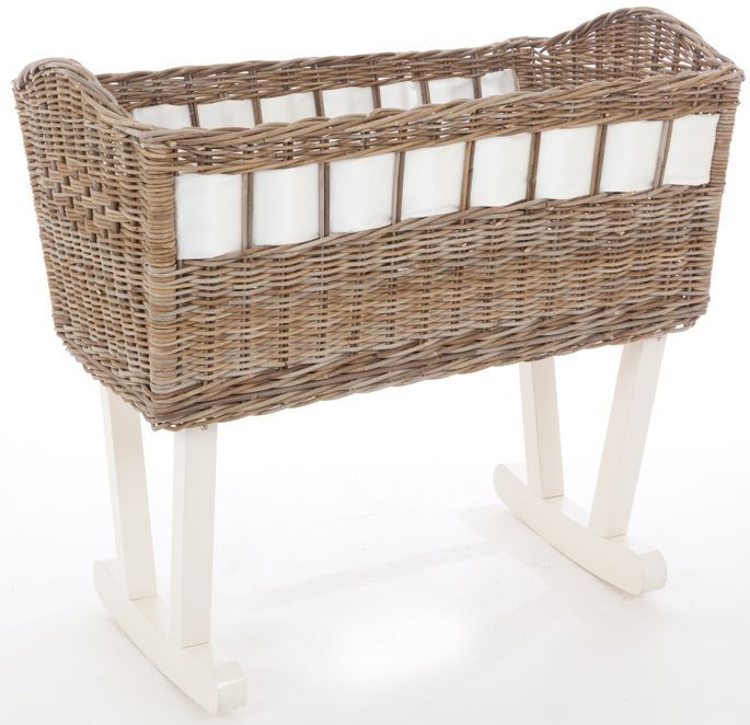 Rattan Baby Wiege