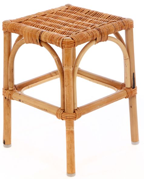 Tabouret en rotin