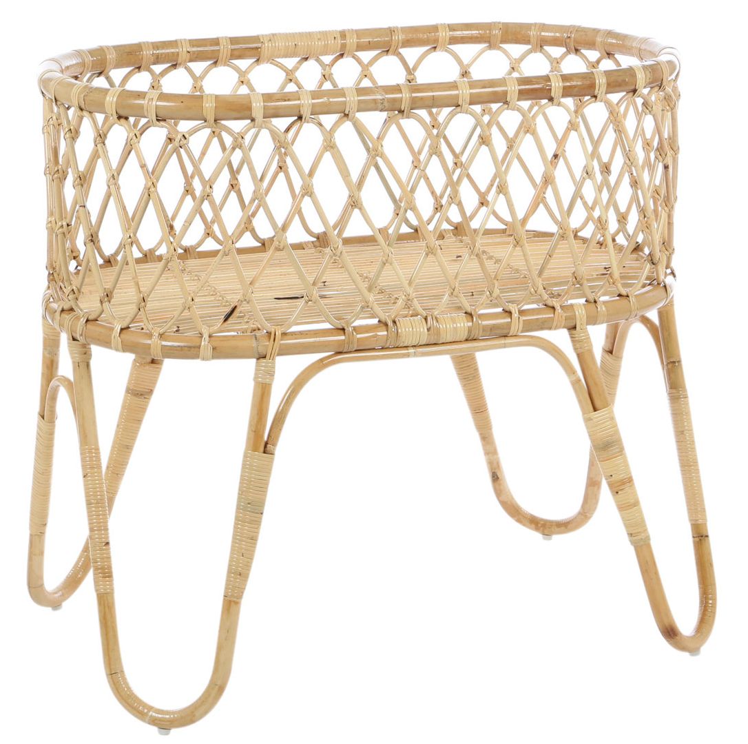 Rattan Wiege Retro