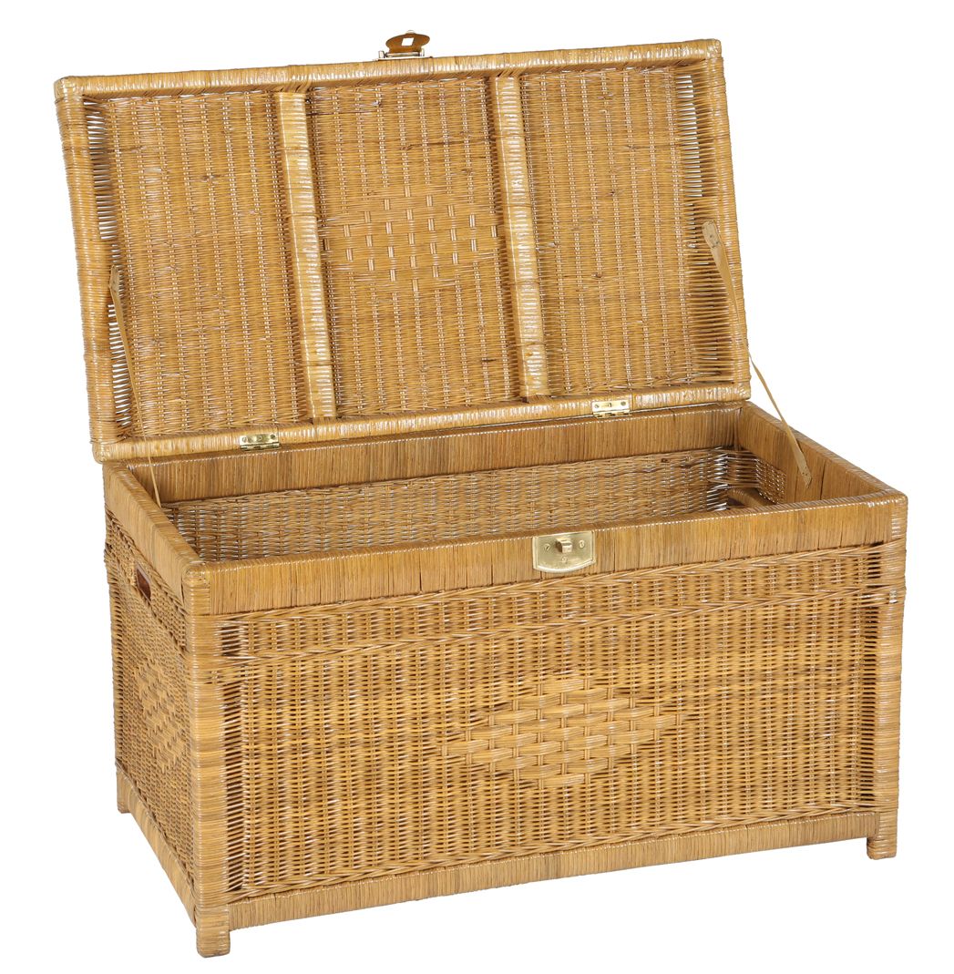 Rattan Truhe Waschekörbe/ Truhen