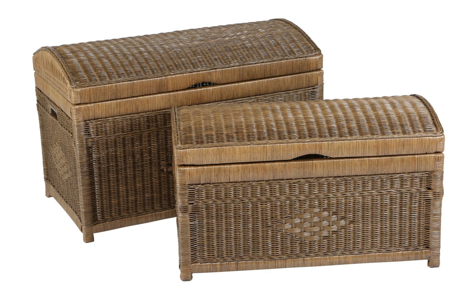 Rattan Truhe Waschekörbe/ Truhen