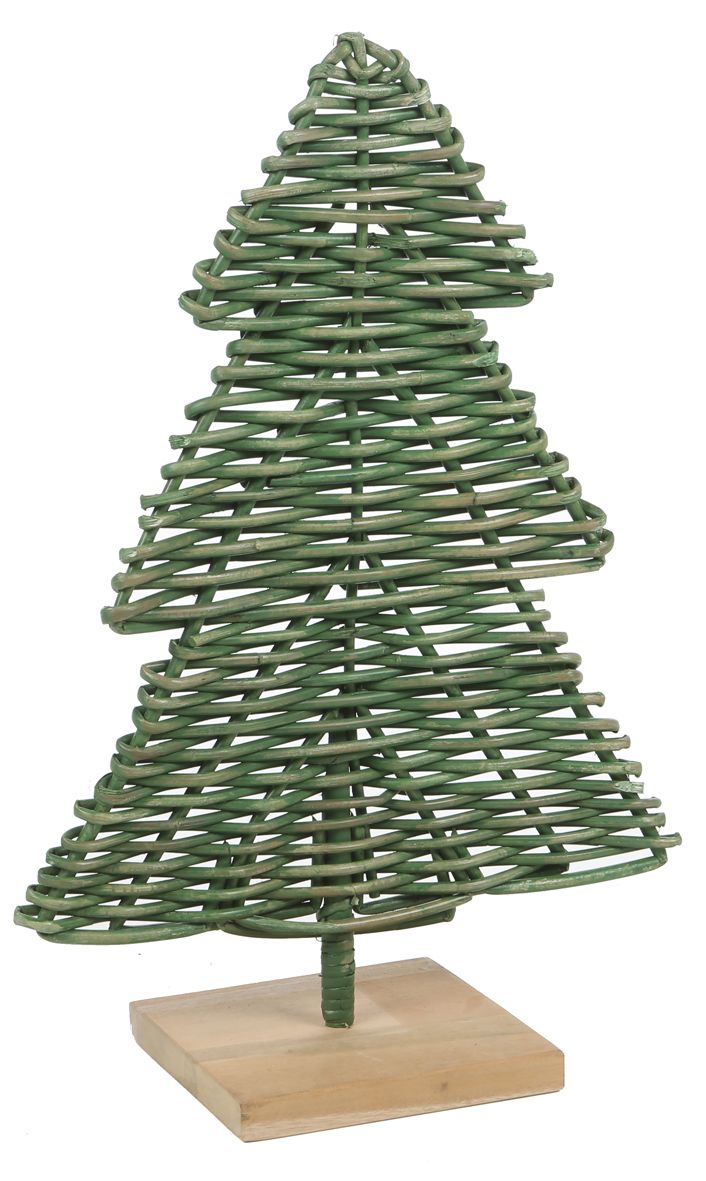  Rattan Weihnachtsbaum 60 cm