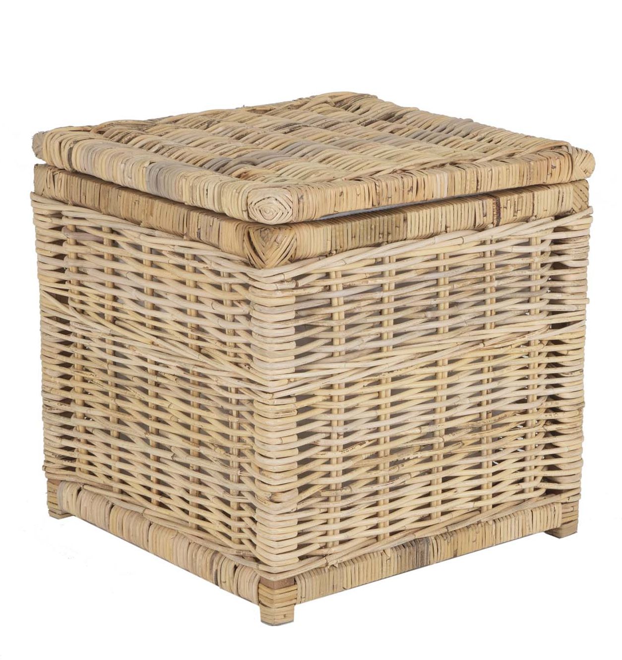  Panier de rangement en rotin naturel